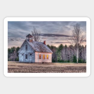 Memories of a One-Room Schoolhouse Sticker